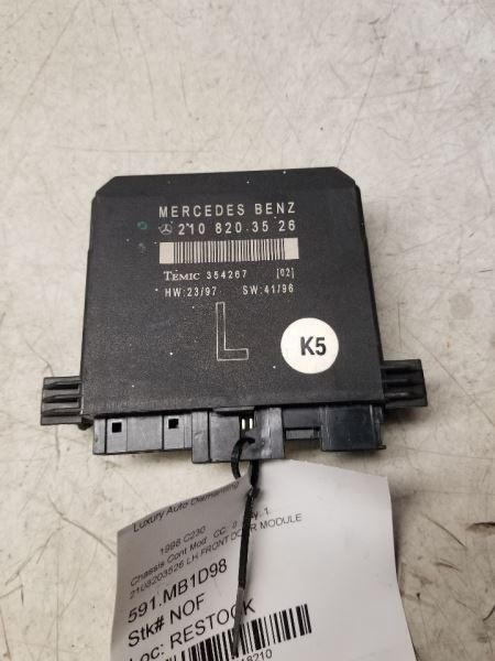 1998 Mercedes-Benz C230 – LH Front Door Module – 2108203526 – R318210