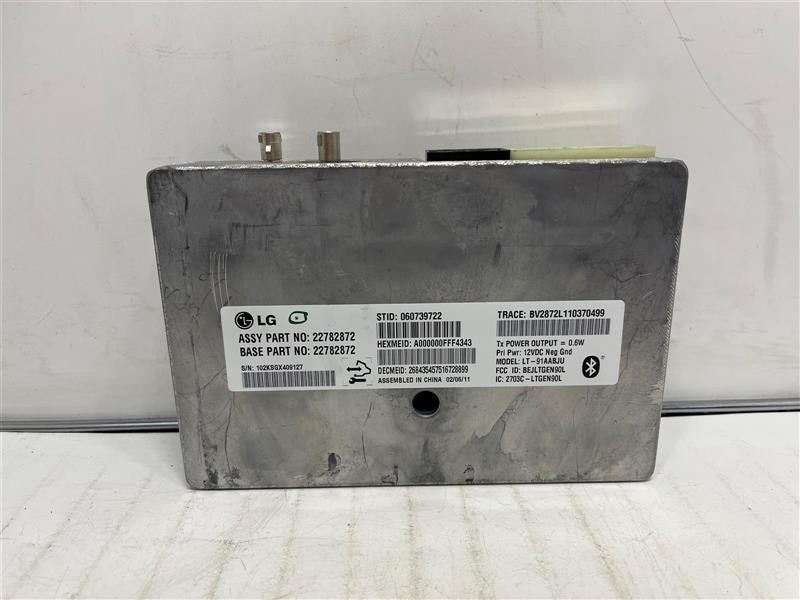 Used Chassis Brain Box fits: CHEVY CRUZE 11