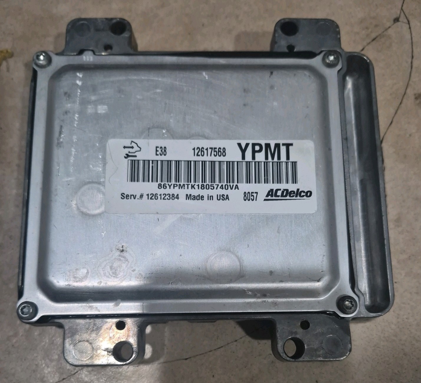 🔥08-10 Chevrolet Silverado Tahoe ECM ECU PCM 12617568 YPMT 12612384