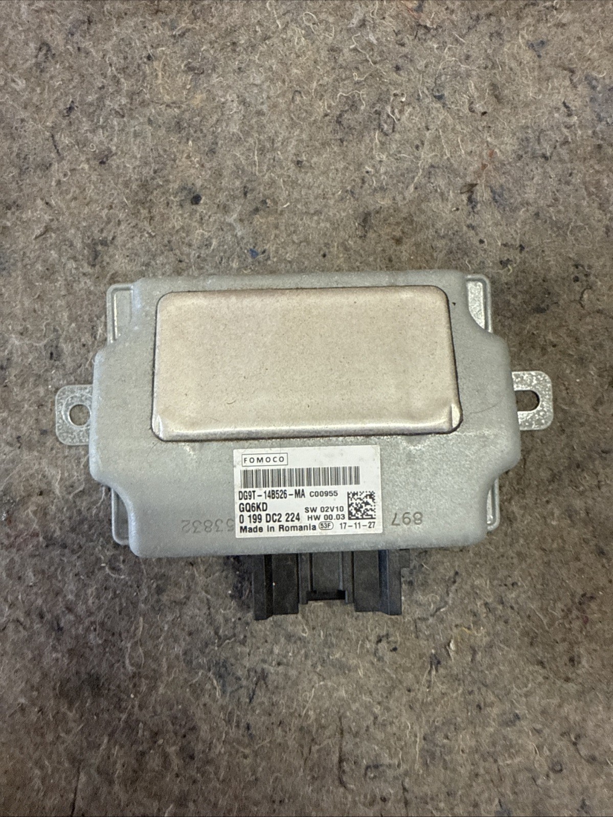 2015-2020 FORD F150 OEM POWER SUPPLY STABILIZATION CONTROL MODULE DG9T14B526MA