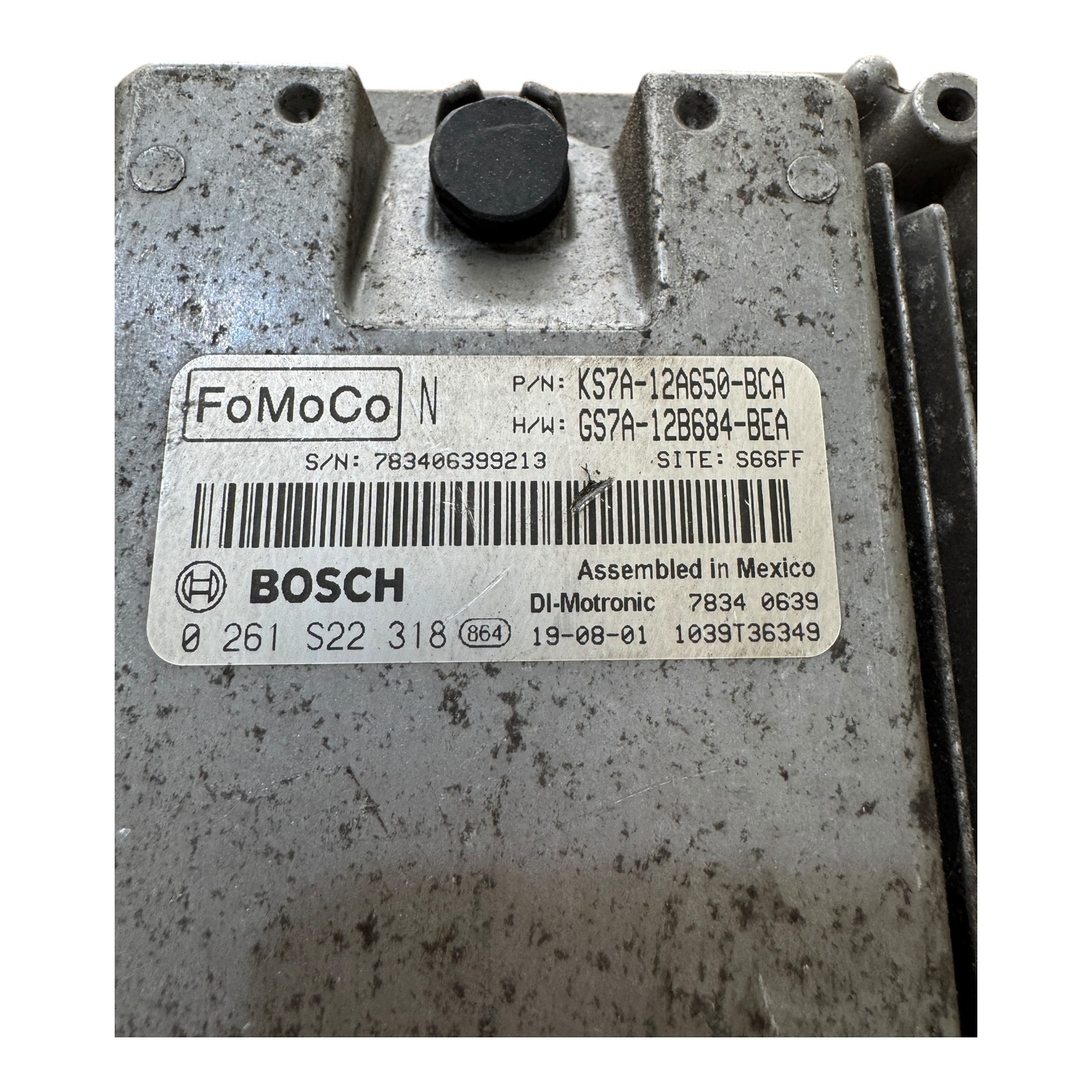 2017-2019 Ford Fusion 1.5L ECM Engine Control Module KS7A12A650BCA OEM