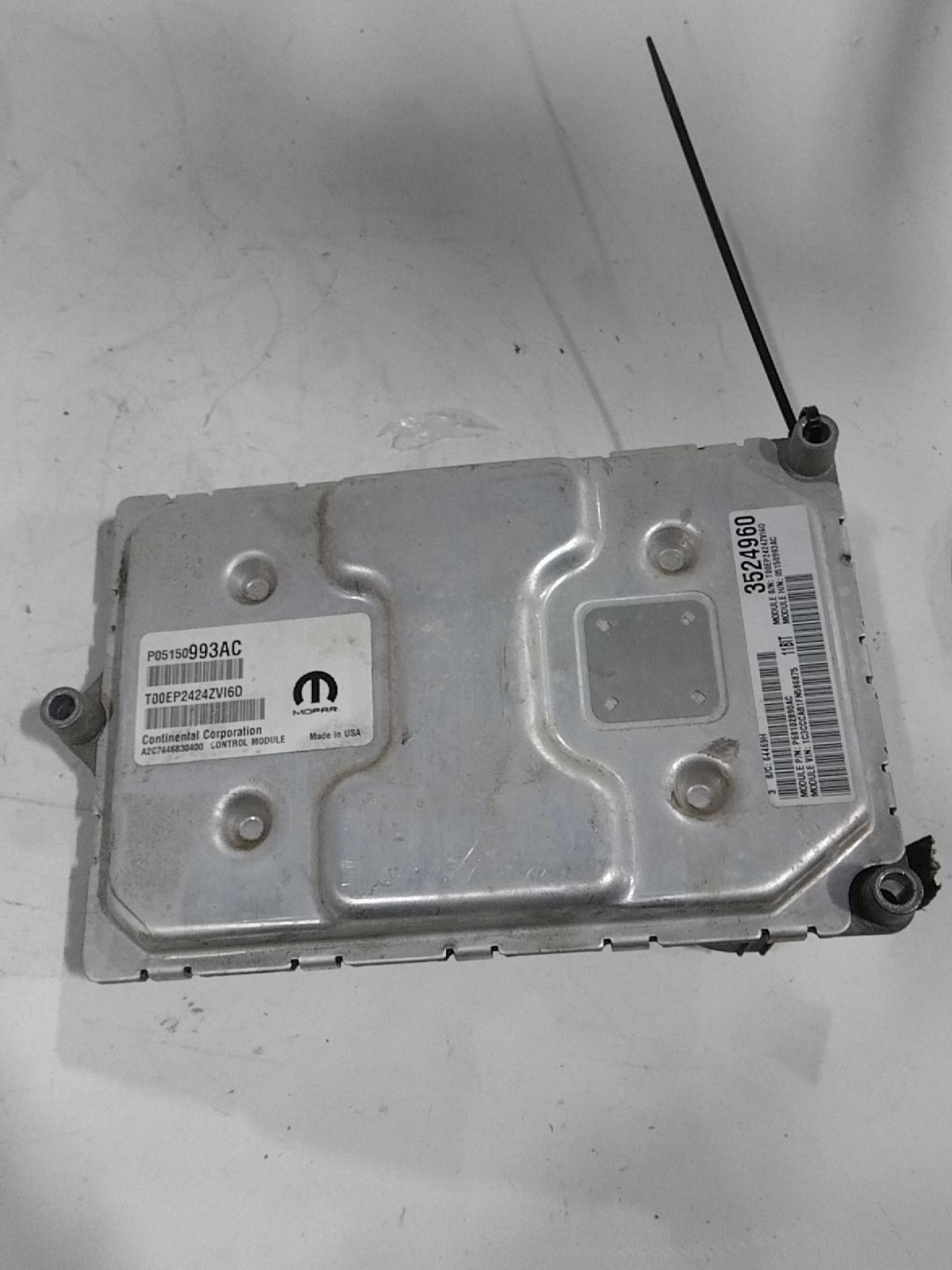 Used Engine Control Module (ECM) fits: 2015 Chrysler 200 Electronic Control Modu