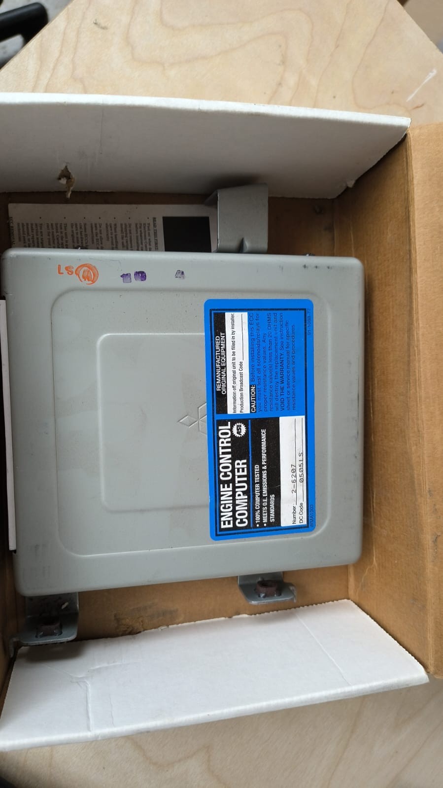 Cardone 72-6207 Engine Control Module ECM ECU Remanufactured Computer