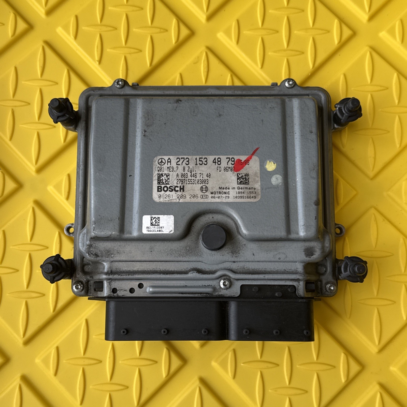 2007-12 MERCEDES ML550 GL550 ECU PCM ECM ENGINE CONTROL MODULE A 273 153 48 79