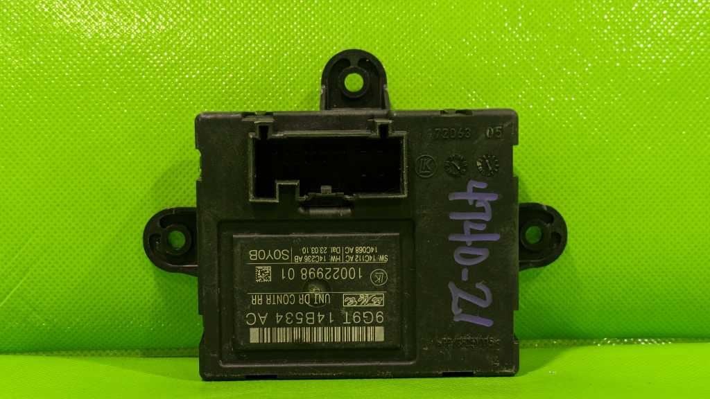 08-16 VOLVO S80 PASSENGER RIGHT REAR DOOR CONTROL MODULE OEM 4740-21