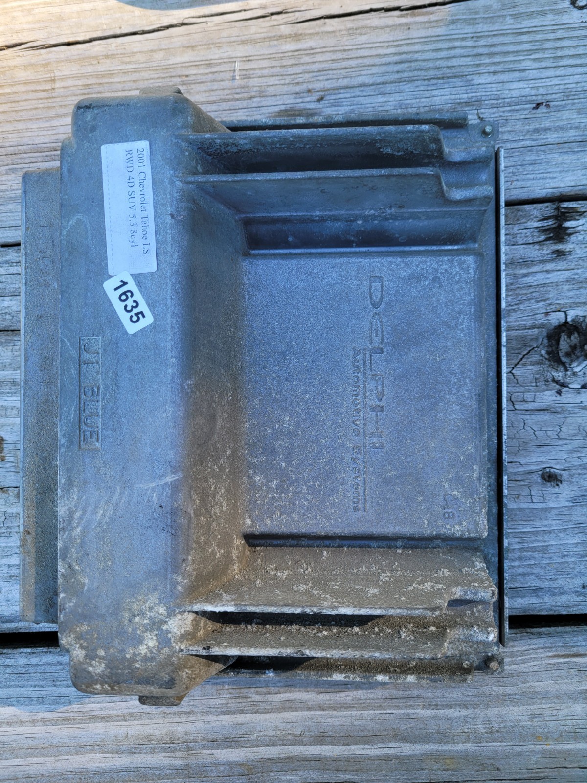 2001-2002 Silverado Tahoe Engine Computer Module 12200411 ECM ECU ad9443 DG