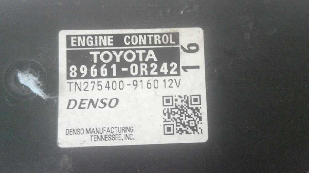 Engine ECM Control Module 4WD Fits 2011 11 TOYOTA RAV4 89661-0R242 896610R242
