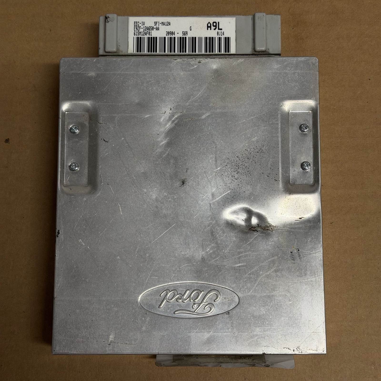89-93 Mustang A9L Mass Air Computer Manual MAF ECU 5.0 1989-1993 OEM 671