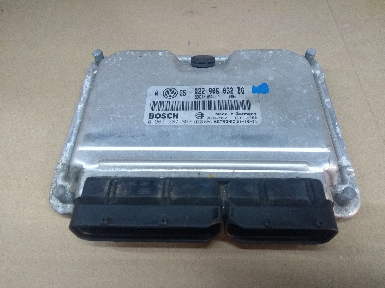 VW Golf MK4 2.8 24V VR6 V6 4motion BDE Engine ECU 022906032BG