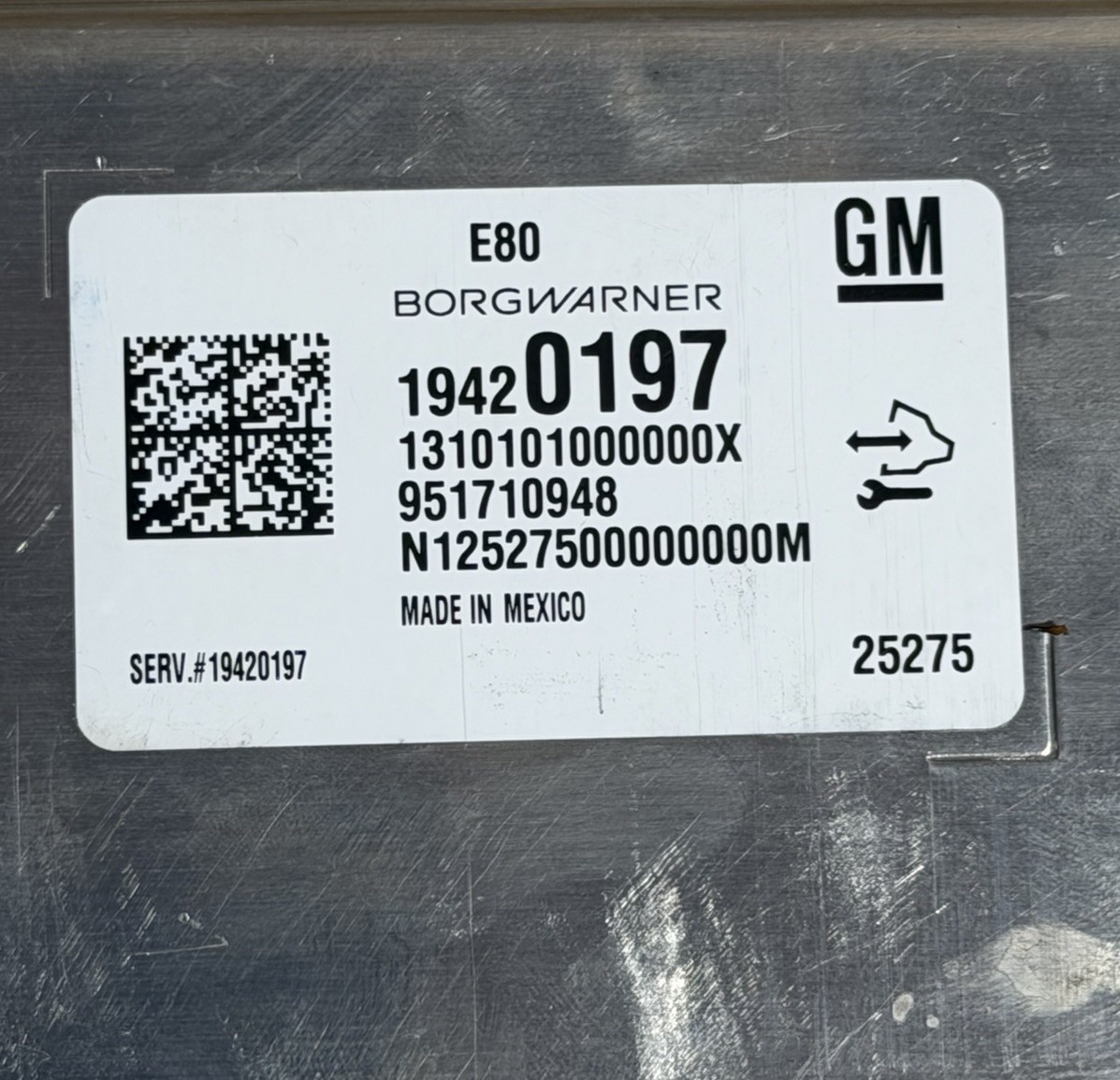 Genuine GM Engine Control Module 19420197