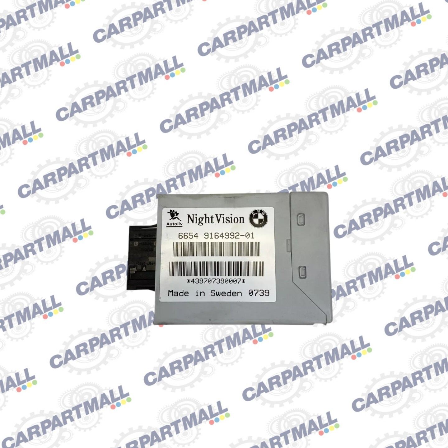 2007-2010 BMW 550I NIGHT VISION CAMERA CONTROL MODULE UNIT 66549164992-01 OEM