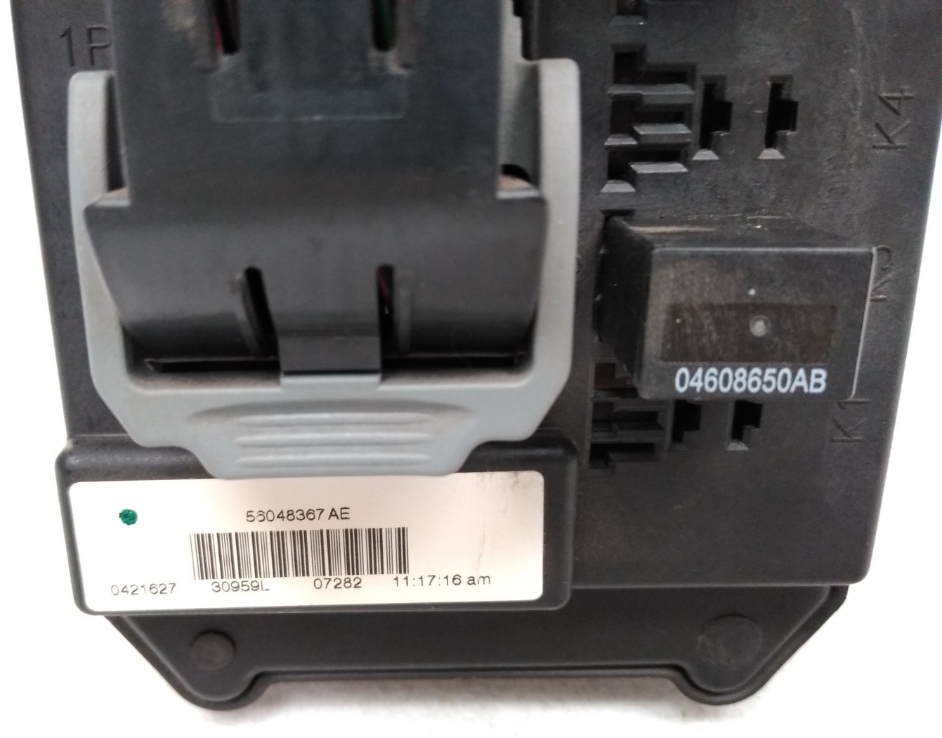 56048367AE Jeep 2008 Commander Body Control Module Interior Fuse Box BCM OEM H82