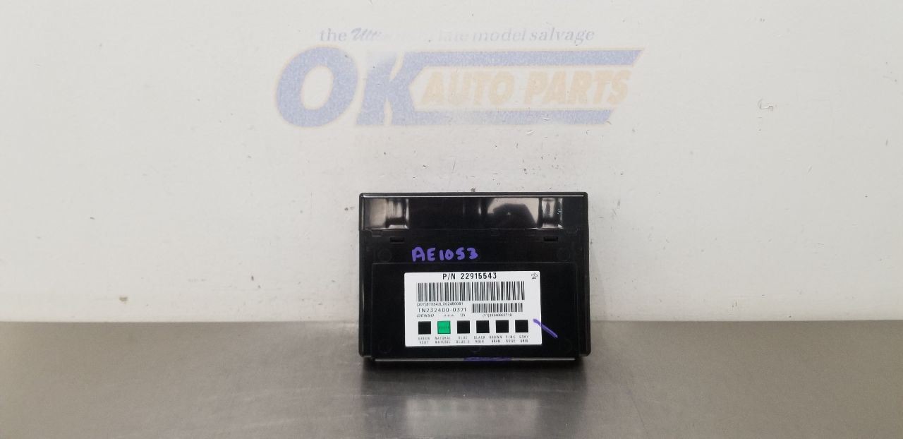 20 GMC SAVANA 2500 BCM BODY CONTROL MODULE 22915543