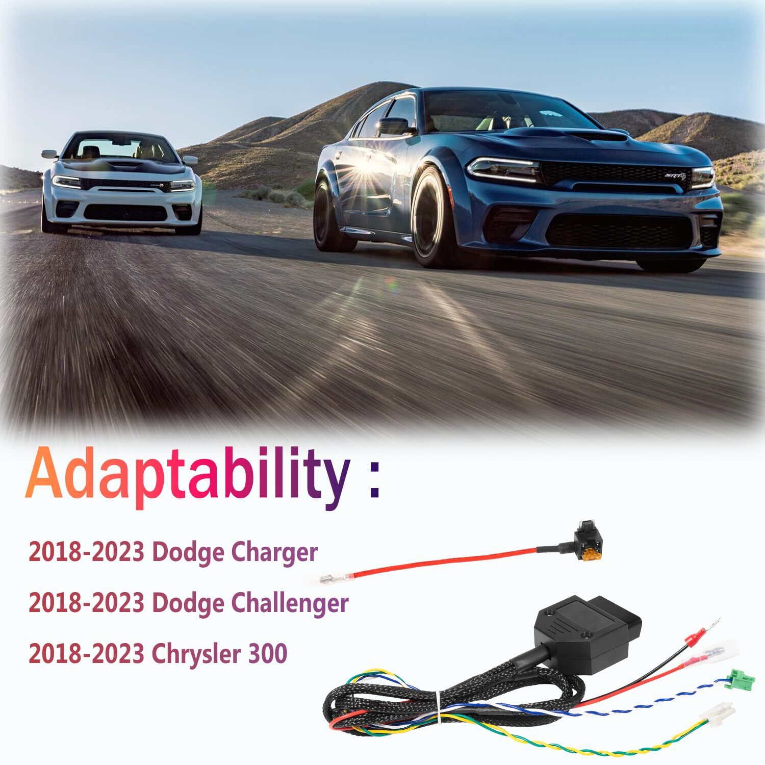 Double Bypass Trunk-Mount Security Gateway Bypass Cable Kit OBD2 Plug-in Device