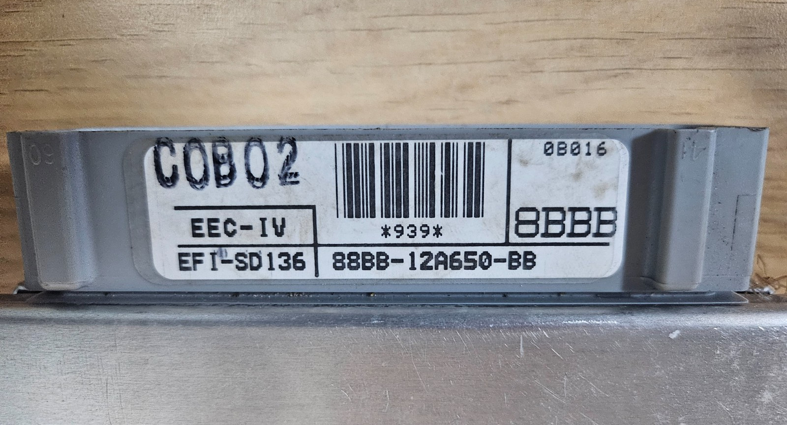 FORD SIERRA GRANADA 2.0 DOHC ENGINE ECU 88BB 12A650-BB GENUINE NEW PART RARE NOW