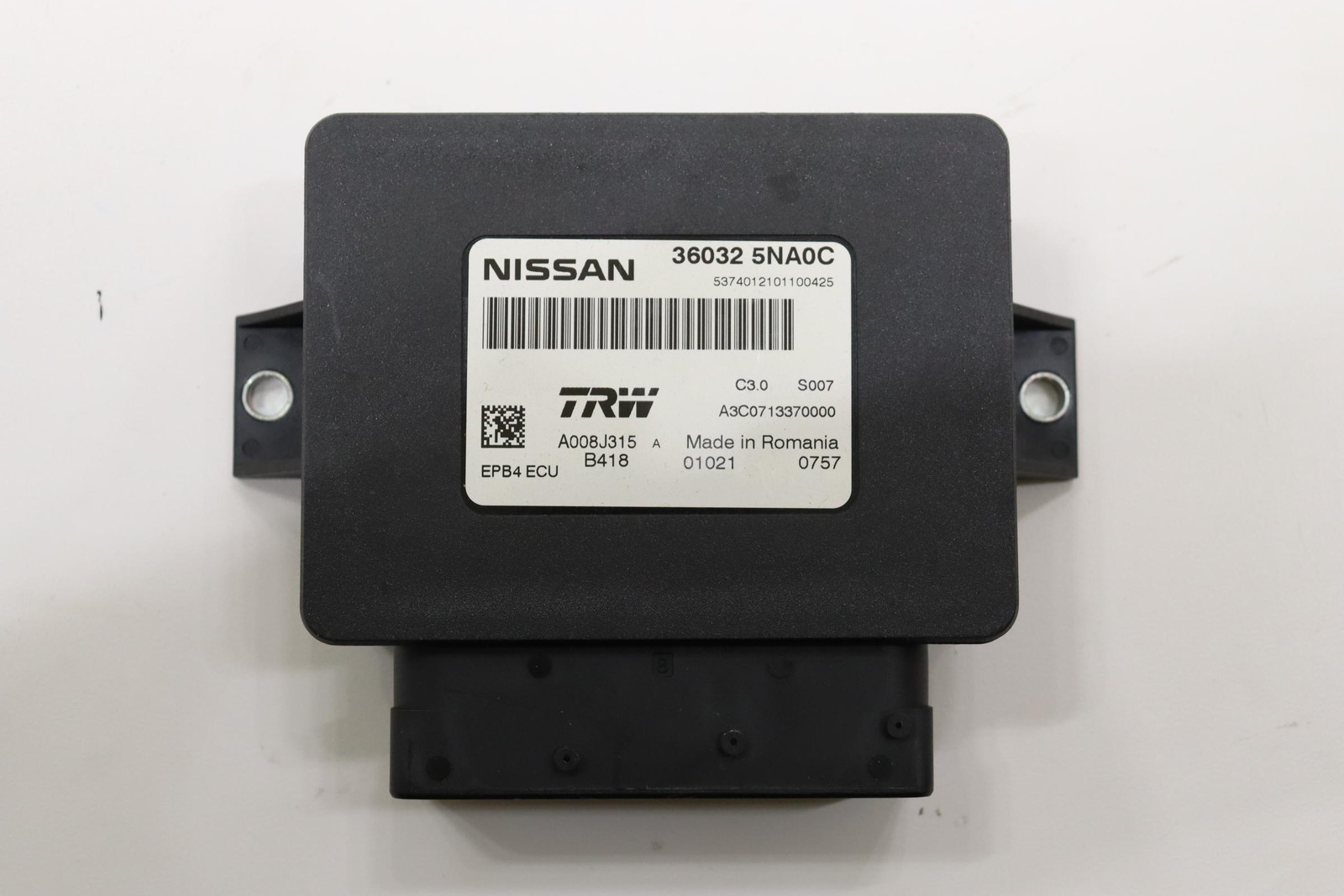 2022 – 2025 INFINITI QX55 ELECTRIC PARKING BRAKE CONTROL MODULE OEM 360325NA0C