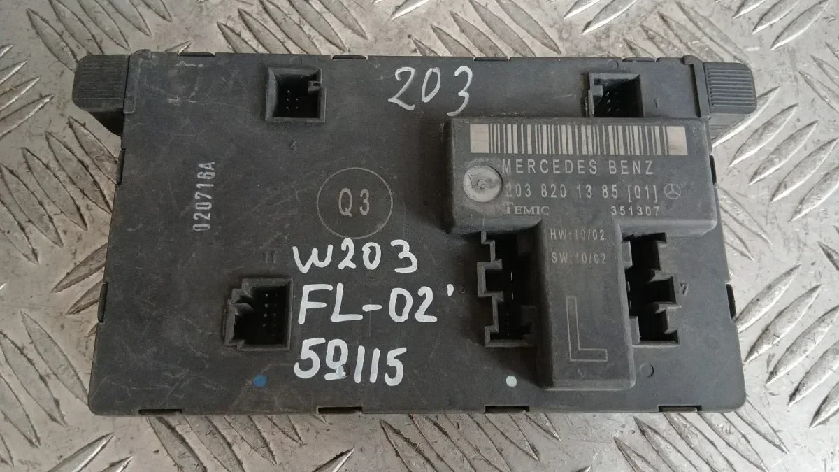 Door Control Unit Mercedes C W203 2038201385 ID59115