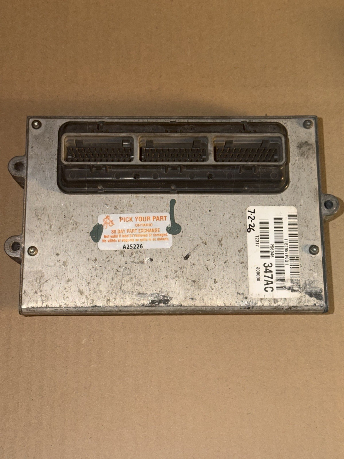 1998 Dodge Ram 1500 5.9L A/T ECU ECM Engine Computer Control P56046347AC OEM