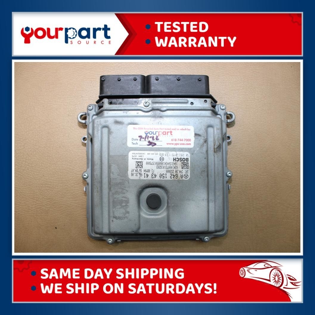07-09 SPRINTER 3.0L ECU ECM PCM ENGINE COMPUTER A 642 150 43 41 0281015133 TESTD