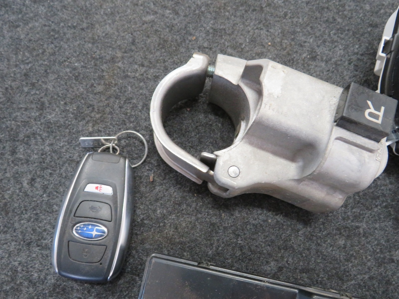 2021 SUBARU WRX STI CLUSTER ECU IGNITION IMMOBILIZER KEY PUSH BUTTON 50 K MILES