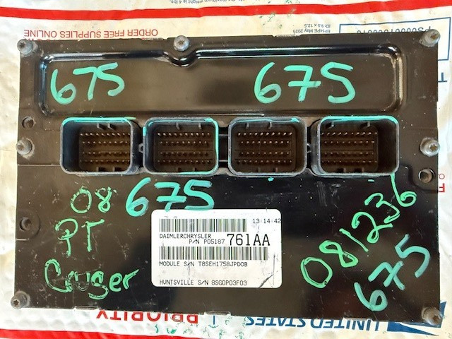 2007-2010 Chrysler PT Cruiser 2.4L Engine Computer Module ECU ECM P05187761AA