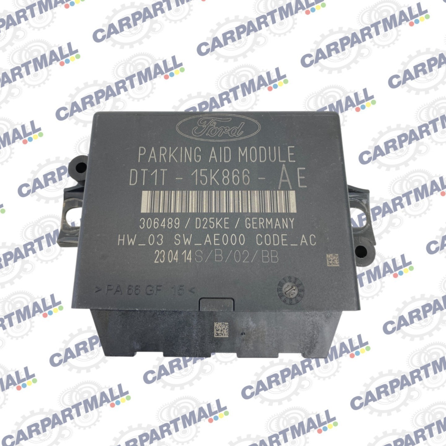 2014-2019 FORD TRANSIT CONNECT PARK PARKING AID CONTROL MODULE OEM DT1T15K866AE