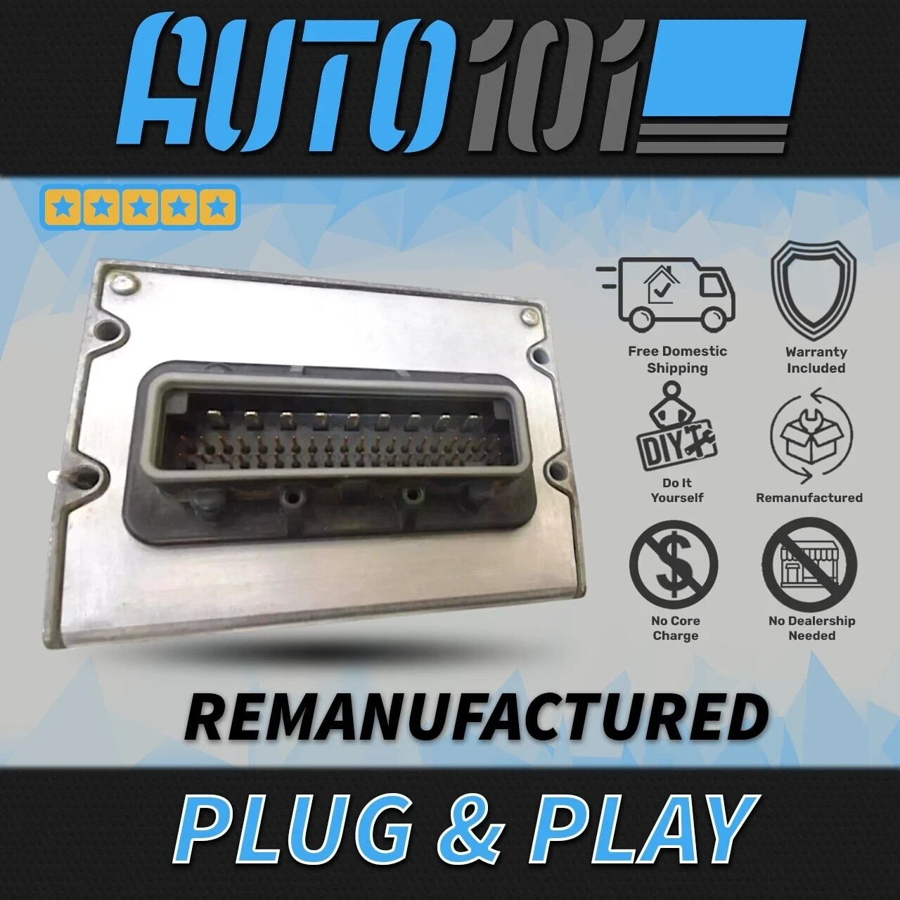 01-03 Chrysler Town & Country Multifunction Module FCM PLUG & PLAY # 04869000AI