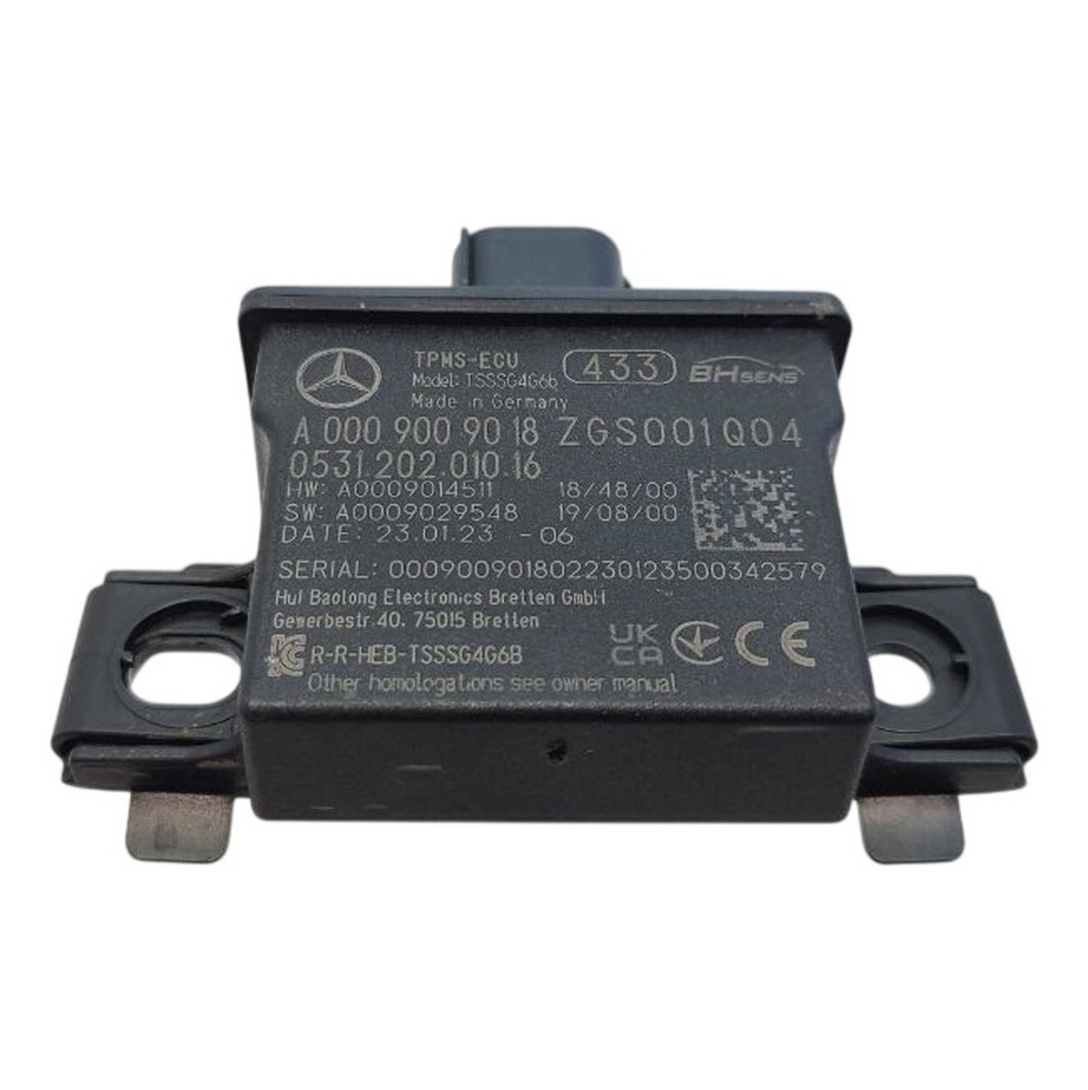 Mercedes GLA H247 TPMS Module Tyre Pressure Monitoring Module A0009009018