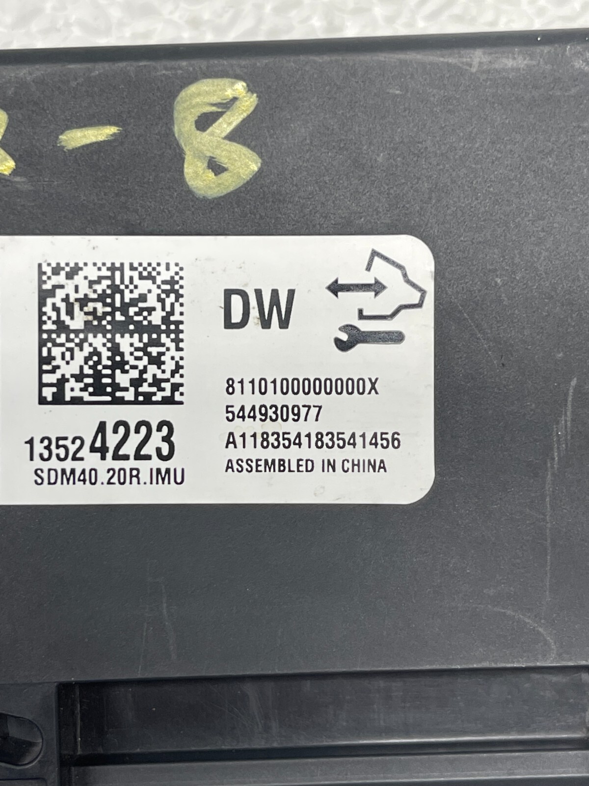 2018-2022 ENCORE RESTRAINT DIAGNOSTIC COMPUTER MODULE SRS UNIT OEM