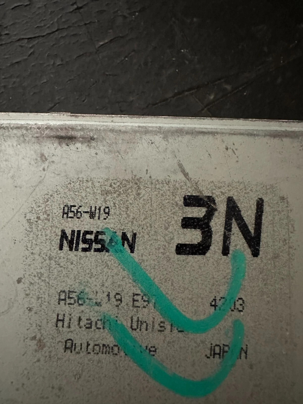 2003-2004 Infiniti I35 Engine Computer ECU A56-W19 E97 ecm computer