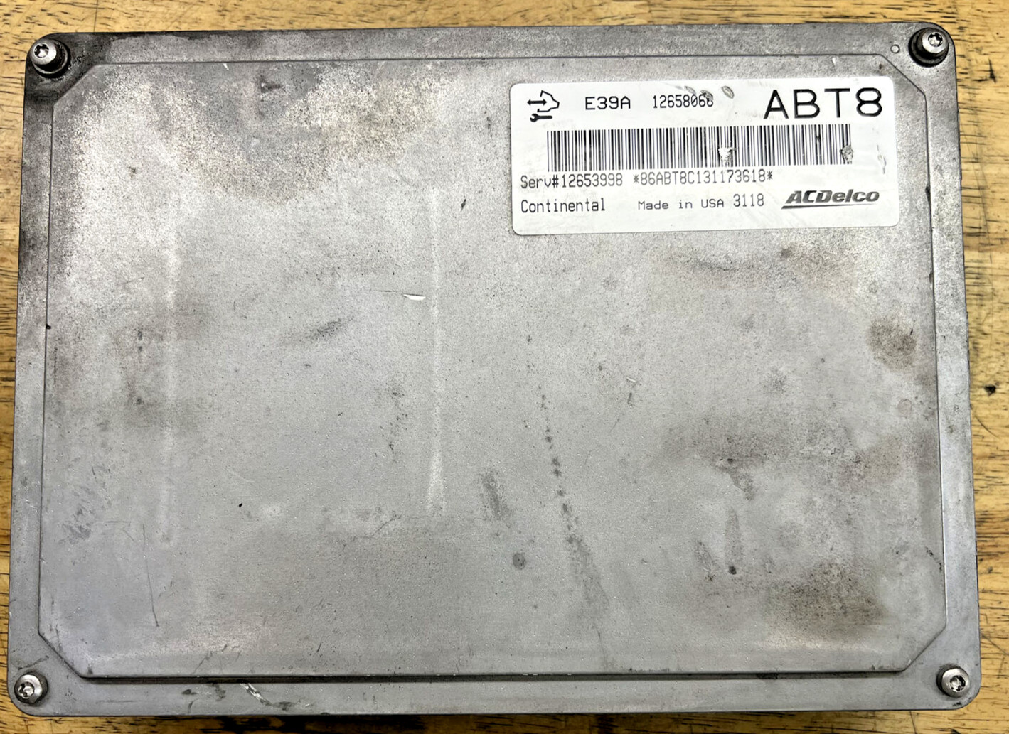 2013-19 GM ECM ATS Equinox CTS PCM Engine Computer Control Module 12658066 ABT8