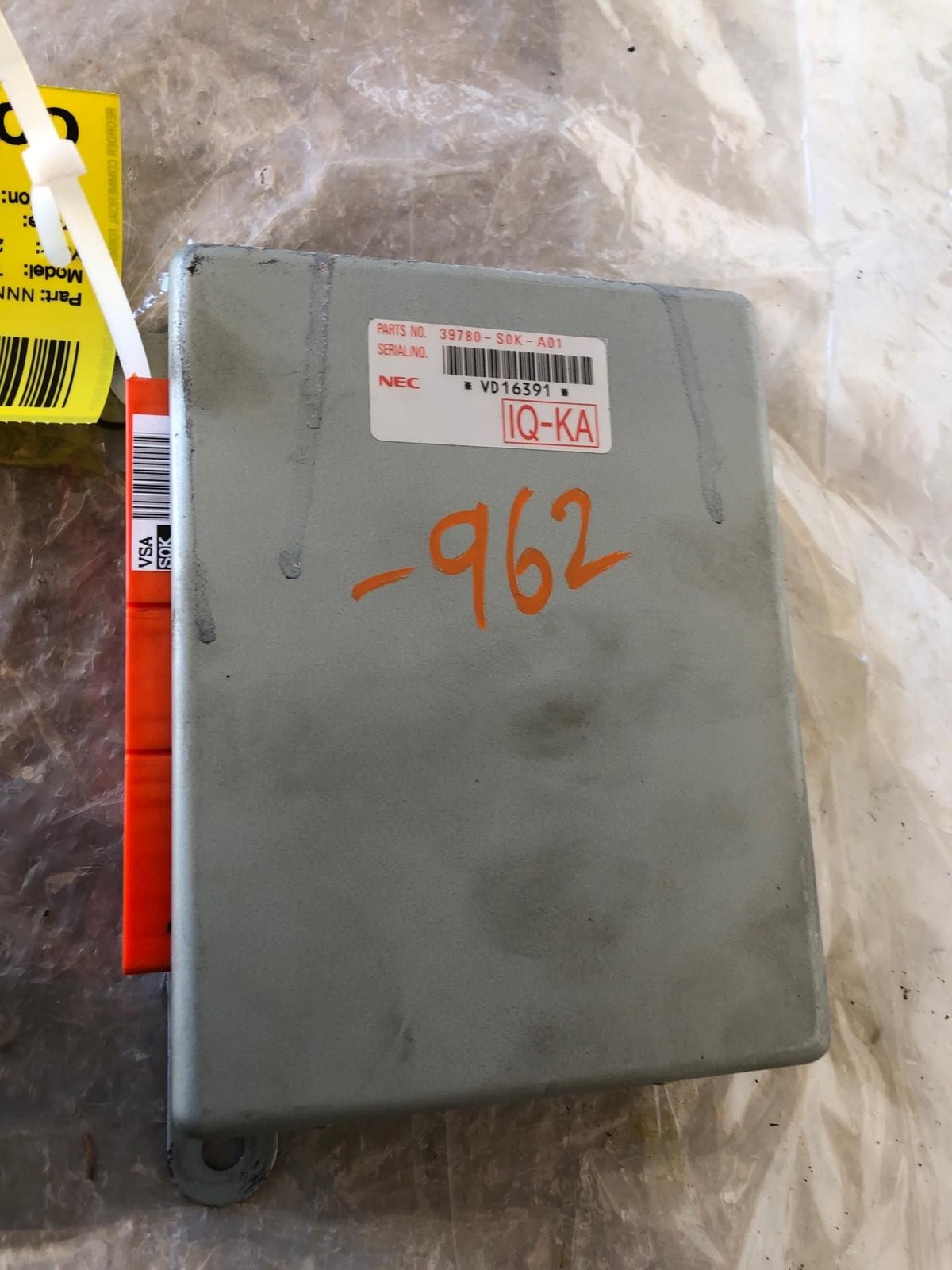 2002 – 2003 ACURA TL ABS Control Module Computer 39780S0KA01 OEM Tested
