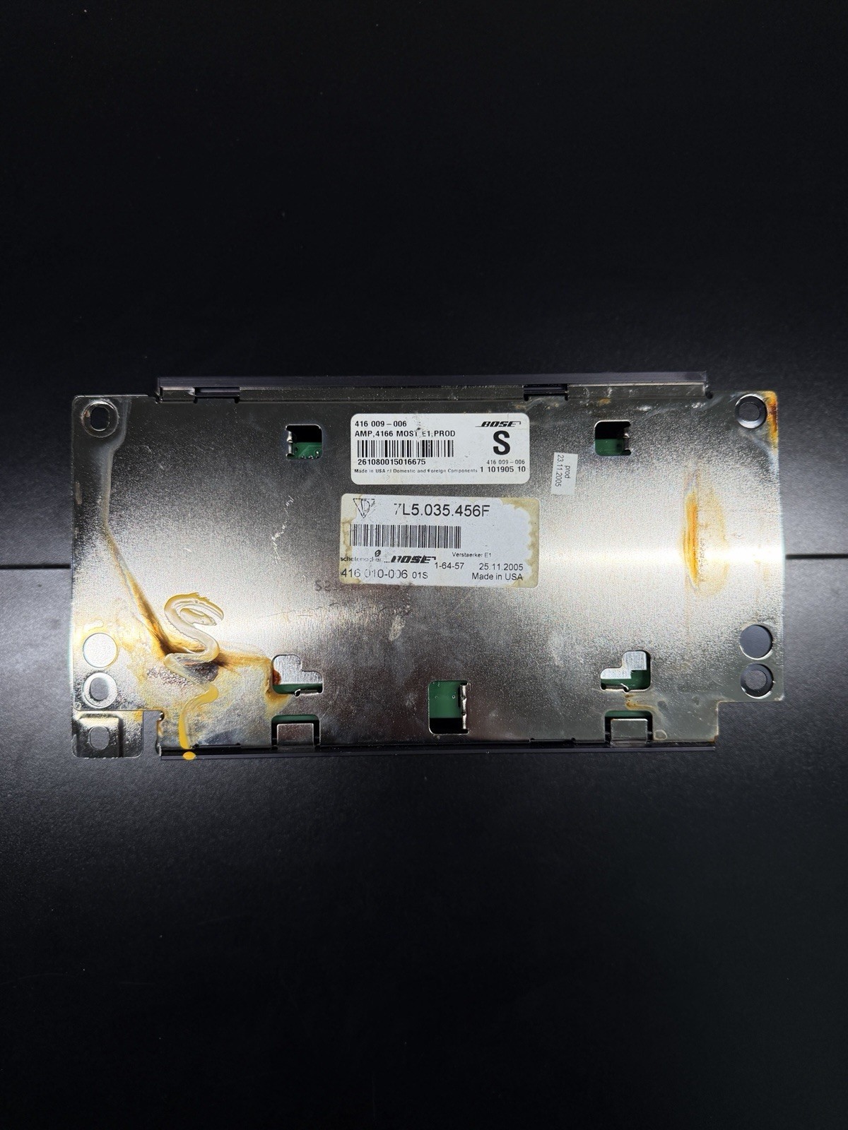 Factory OEM Bose Audio Amplifier Amp for 03-10 Porsche Cayenne 955 7L5.035.456F