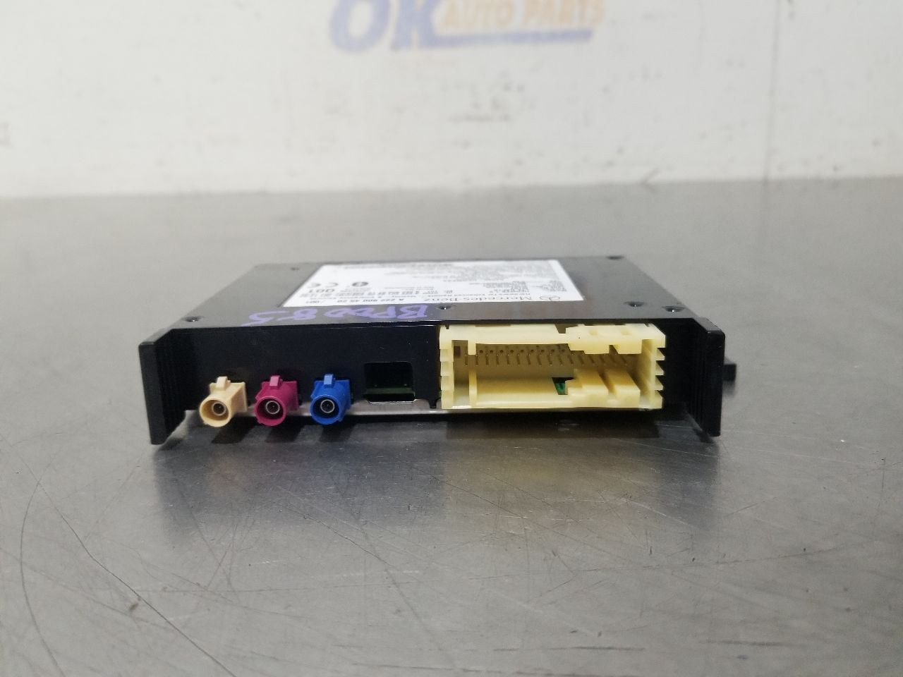 19 2019 MERCEDES CLS450 COMMUNICATION CONTROL MODULE A2229004520