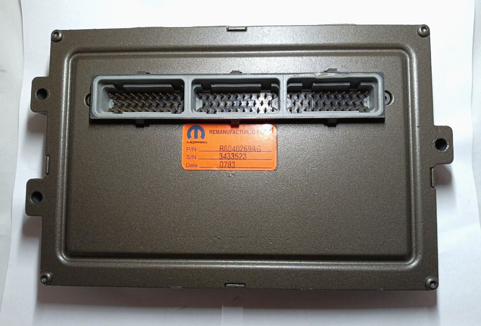 REMAN DODGE RAM 5.2L AT ECM ECU R6040269AG 269AG COMPUTER P56040269AG MOPAR