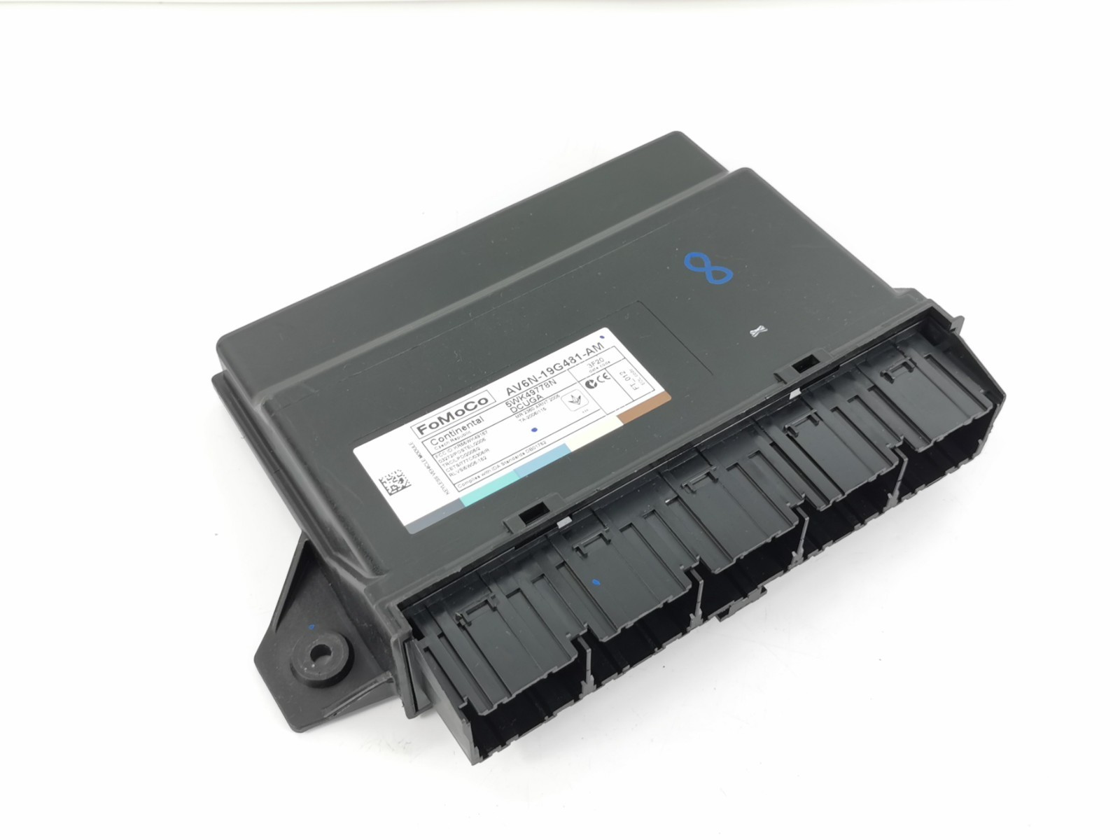 2013 FORD C-MAX KEYLESS ENTRY CONTROL MODULE AV6N-19G481-AM