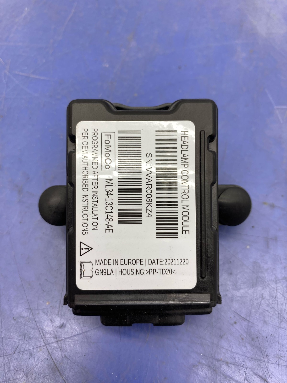 2021 2022 2023 FORD F150 OEM Headlamp Headlight Control Module ML3413C148AE