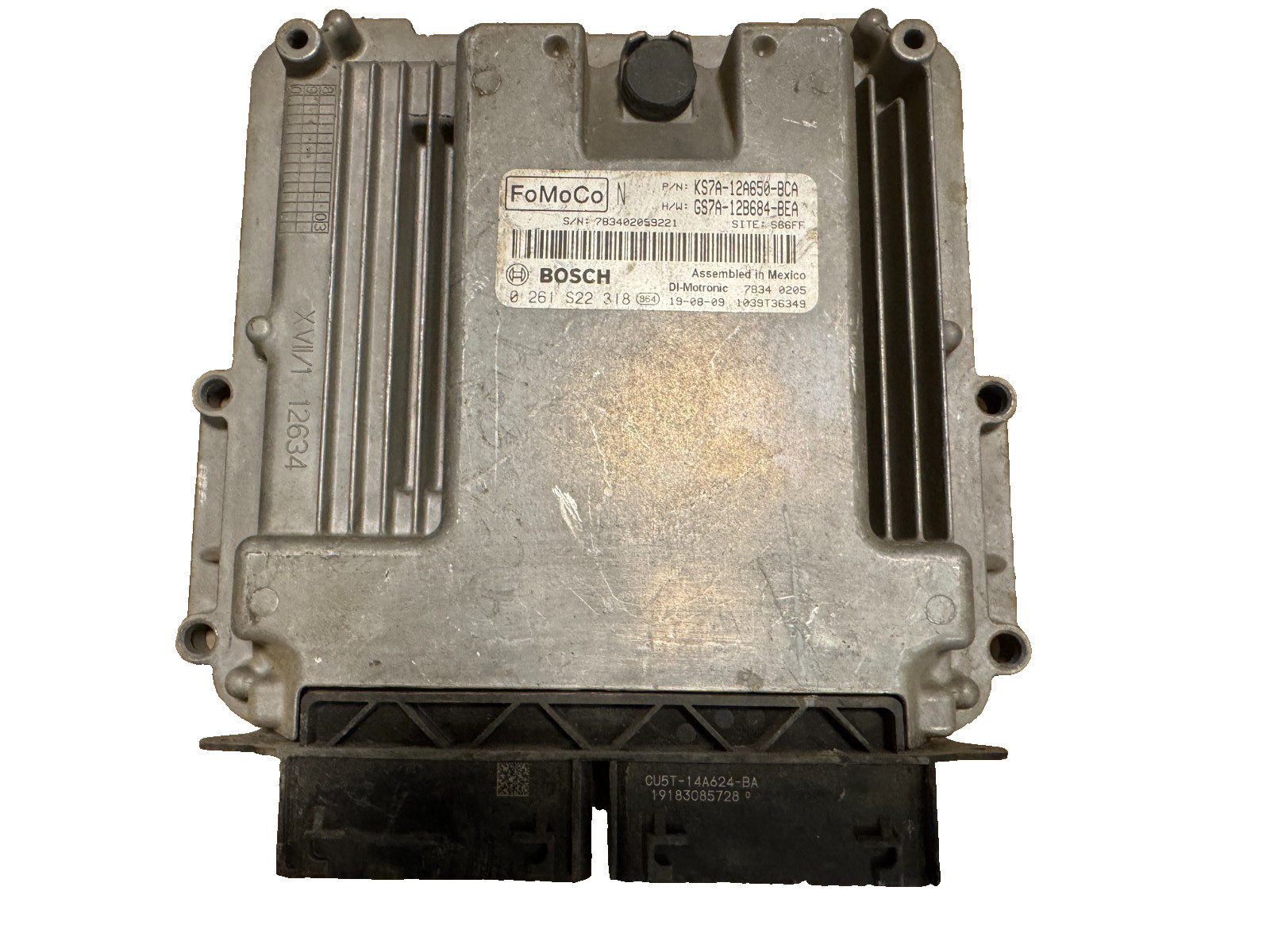 2020 Ford Fusion 1.5 Engine Computer Control Module ECM KS7A 12A650 BCA