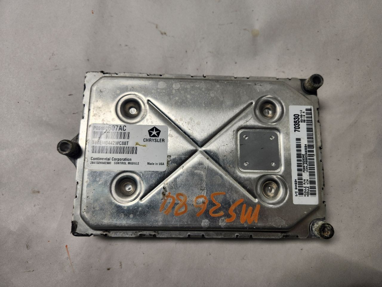 Used Engine Control Module (ECM) fits: 2012 Jeep Patriot Electronic Control Modu