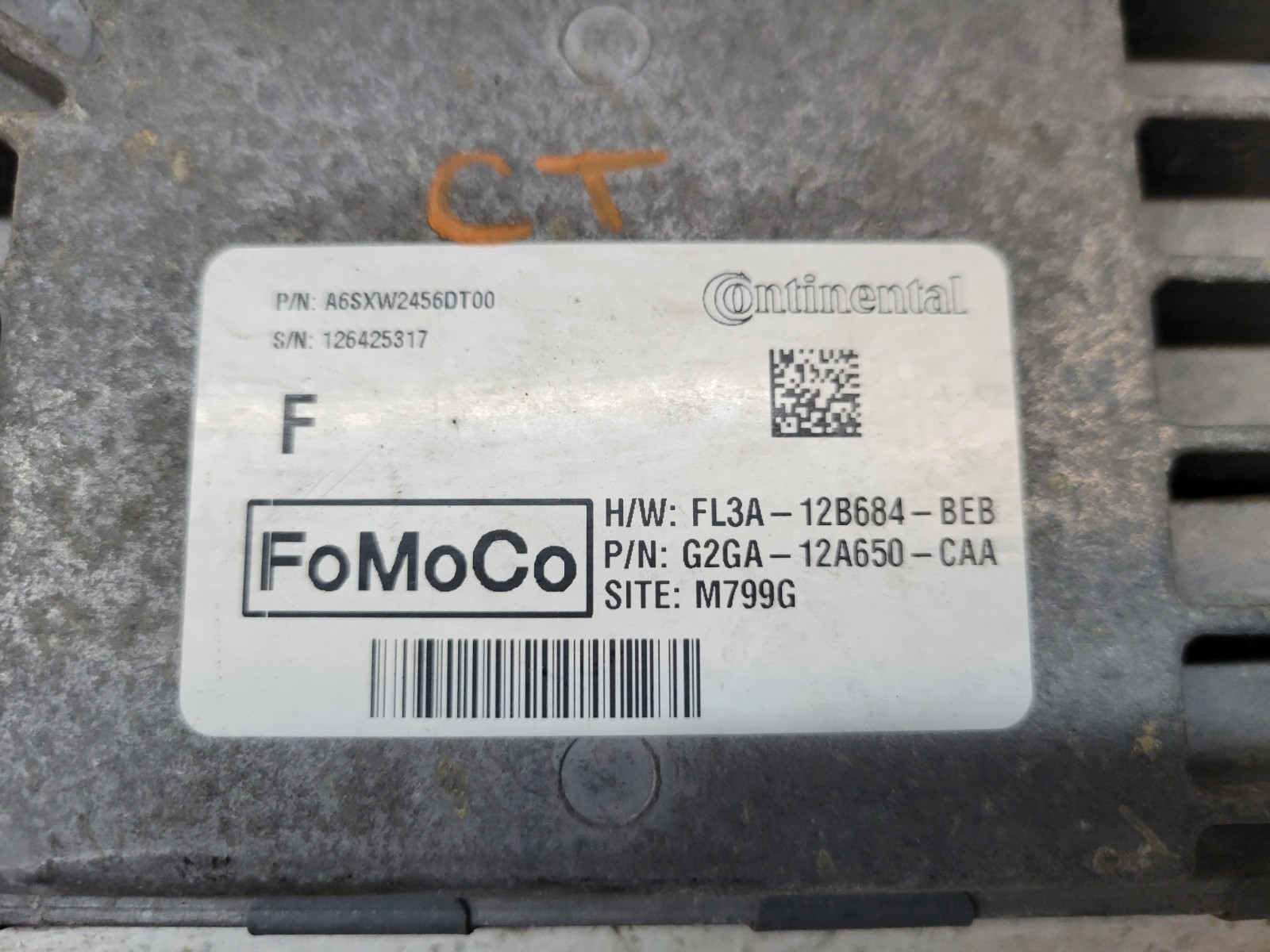 2015-2018 Ford Edge 3.5L Engine Control Module ECU ECM PCM OEM G2GA-12A650-CAA
