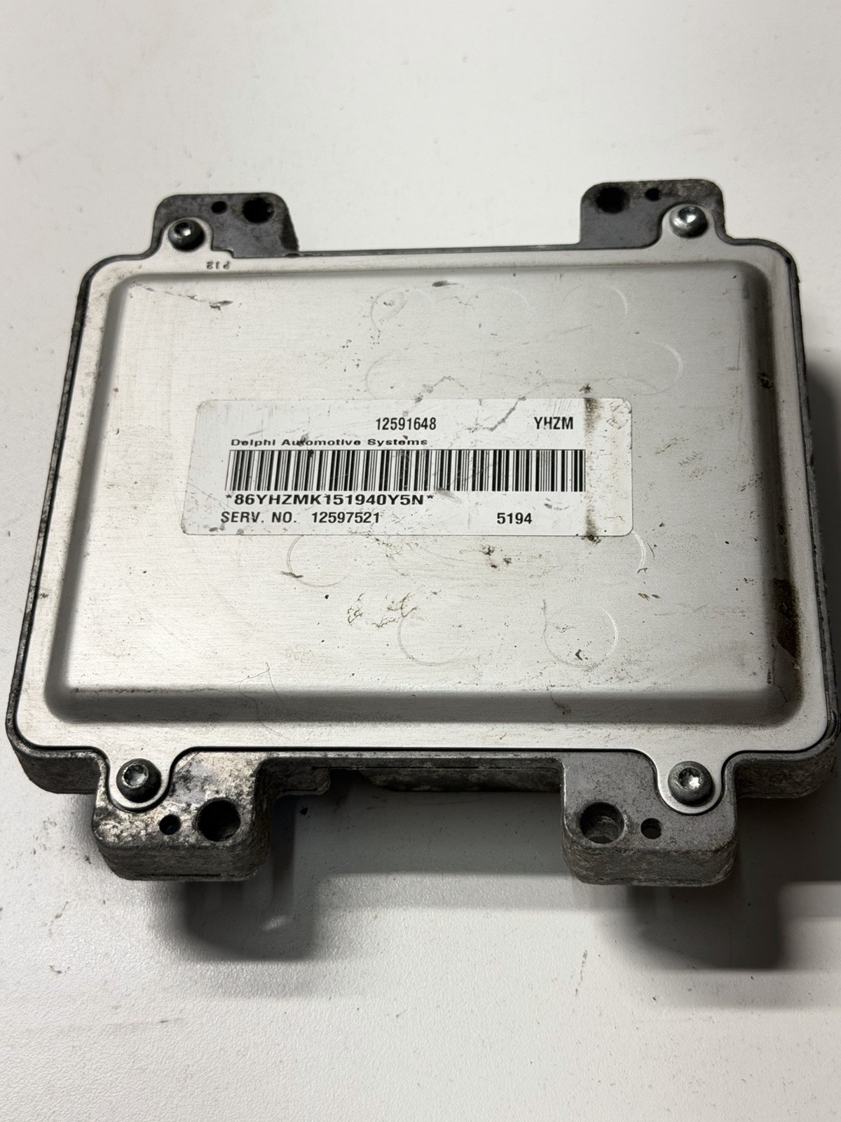 2005 2006 CHEVY COLORADO ECM ECU ENGINE COMPUTER COMTROL MODULE 12591648 OEM