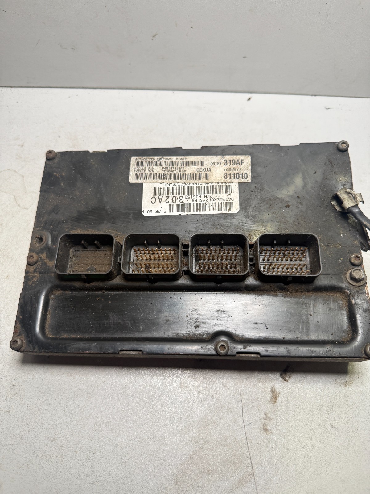 2008 Jeep Commander XK 3.7L AWD ECU 05187319AF 319 OEM