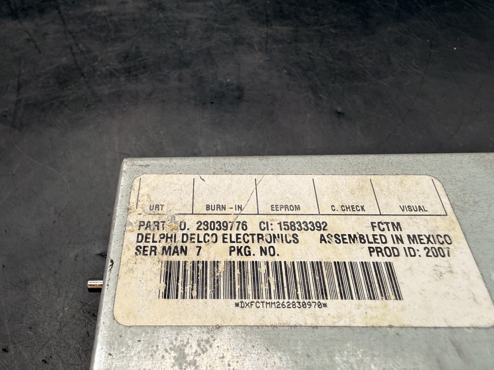 OEM 07-11 Saab 9-3 Sirius XM Satellite Radio Module 28039776 Used