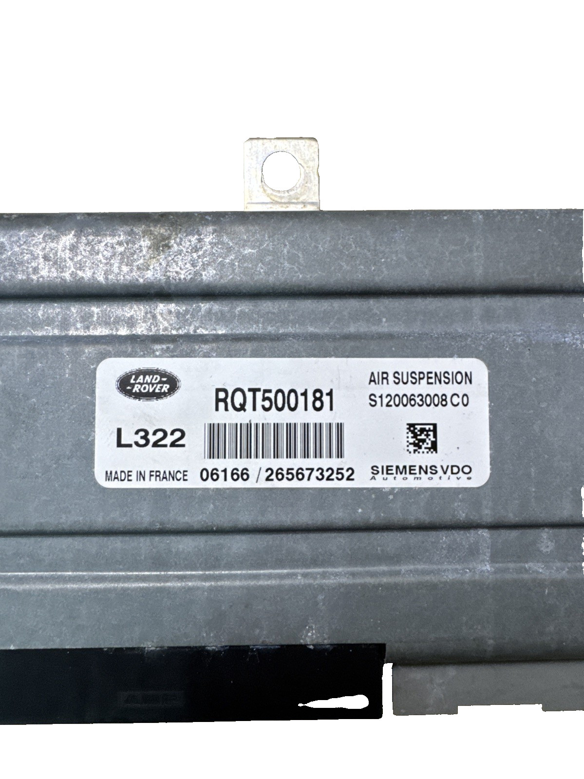 Range Rover Air Suspension Module ECU L322 RQT500181 2006 to 2009