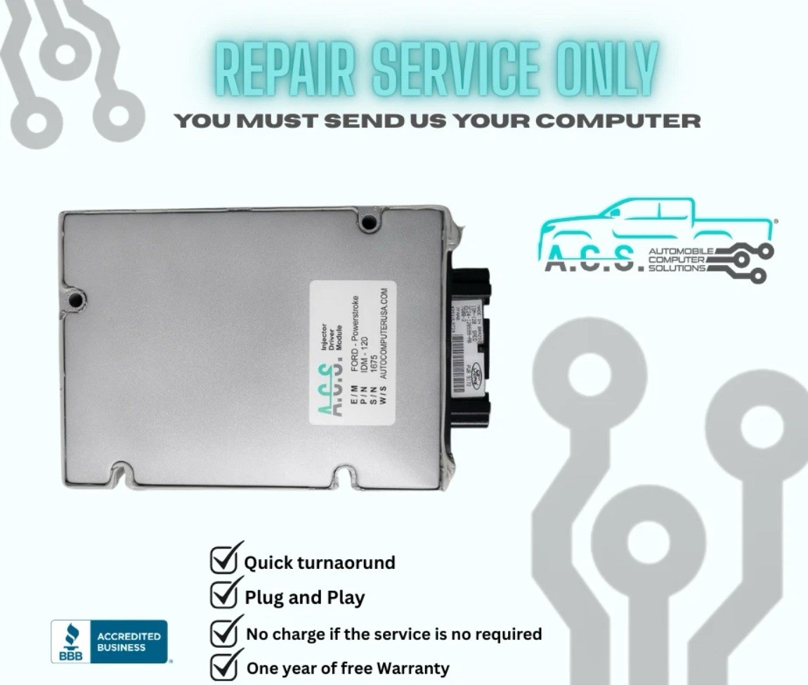 Ford 7.3L F250 F350 IDM High Voltage 140V Power Stroke Diesel REPAIR SERVICE