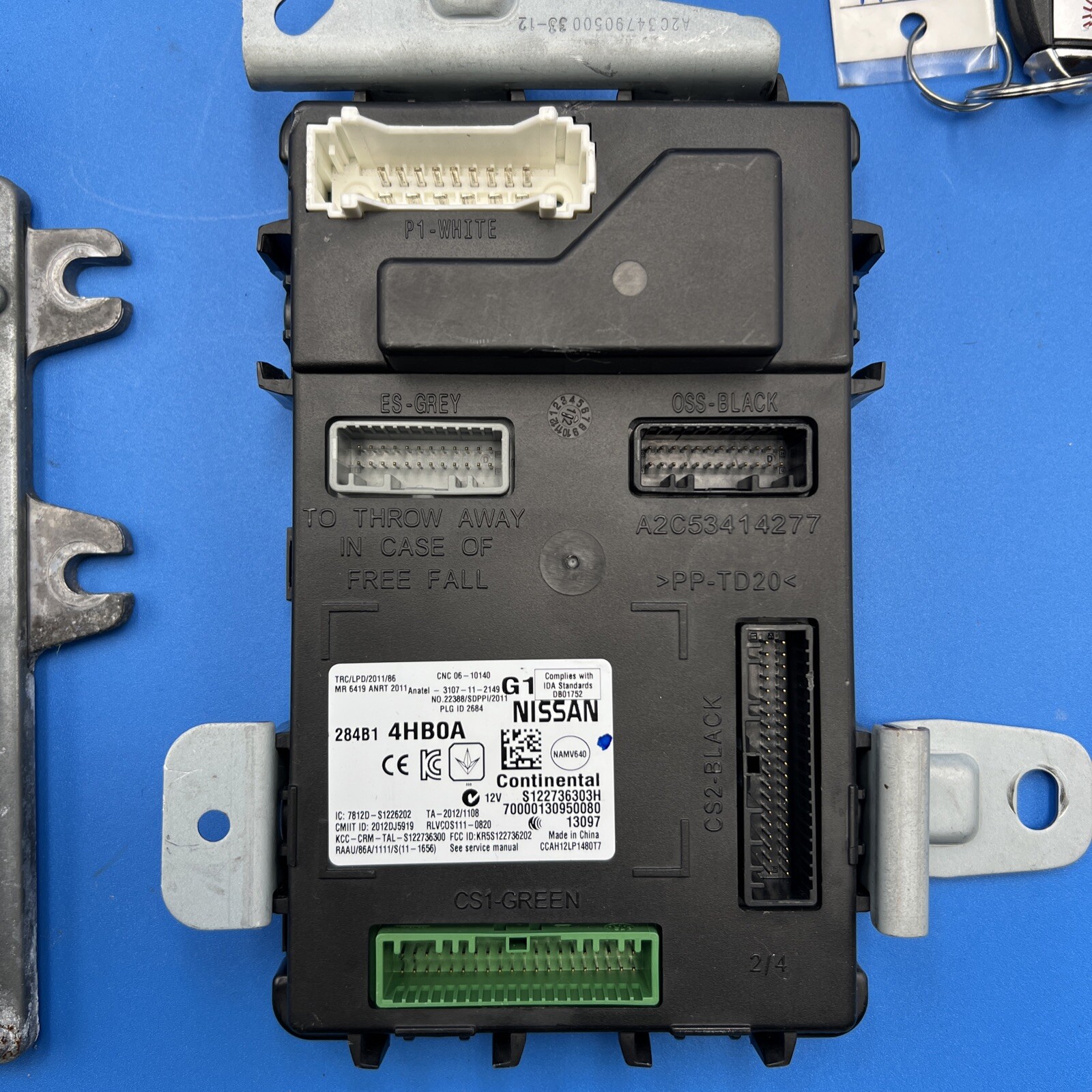 14-17 INFINITI Q50 HYBRID – ECU ECM ENGINE CONTROL UNIT MODULE Key Set OEM