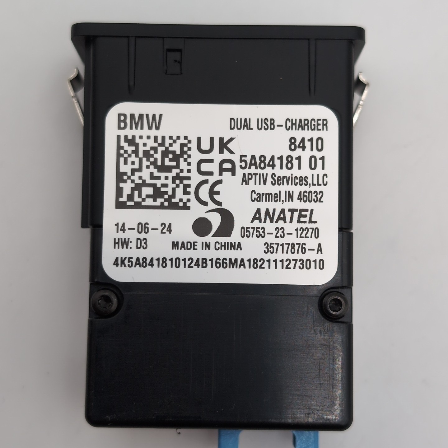 Bmw F70 F74 U06 X1 U11 X2 U10 Mini U25 F65 F66 USB Charger Socket Port Dual