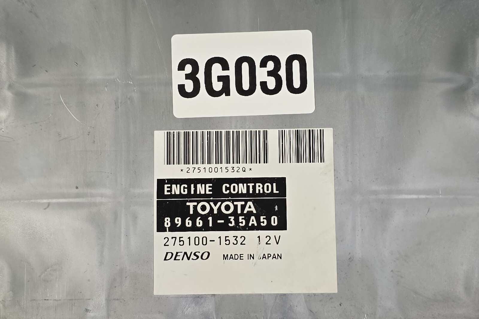 Toyota 4runner 2003-2005 Engine computer 89661-35A50 2uzfe ATM 5FC Ecu Oem Used