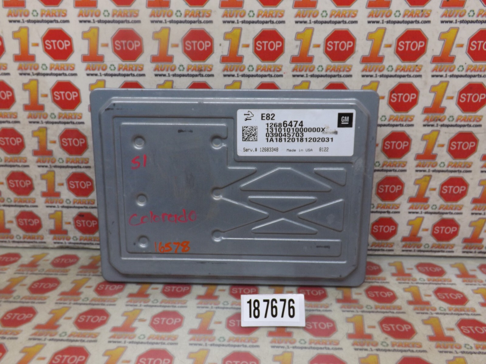 17-20 CHEVROLET COLORADO 3.6L ENGINE COMPUTER MODULE ECU ECM 12683348 12686474
