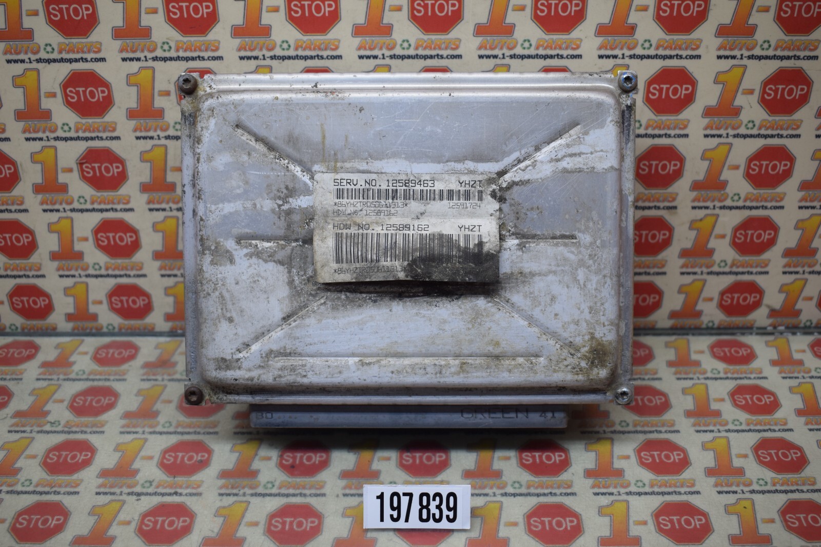 2003-2006 CHEVROLET AVALANCHE ENGINE COMPUTER MODULE ECU ECM 12589463 YHZT OEM